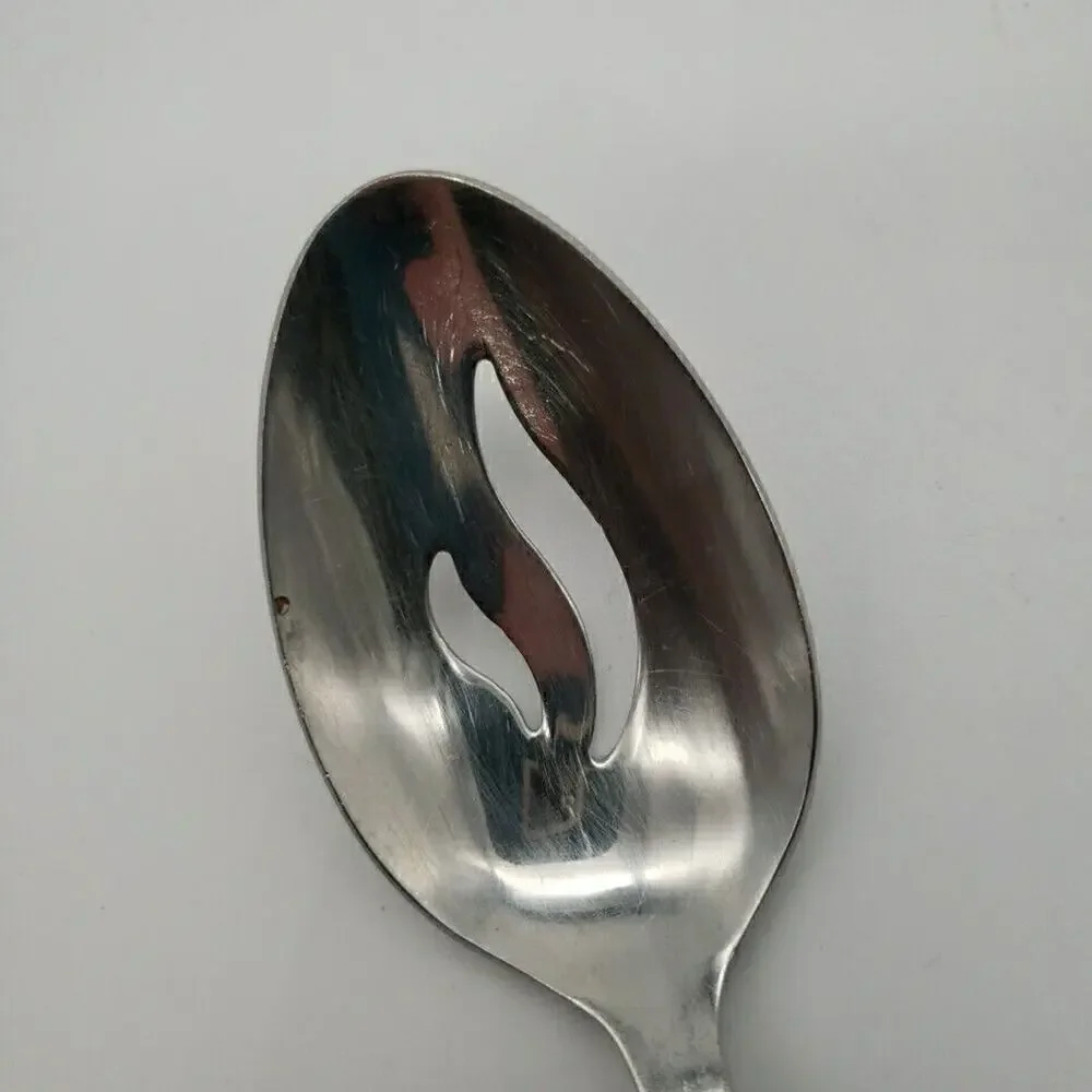5 PC Wallace JULIENNE Pierced Serving Spoon & Serving Forks Stainless Korea